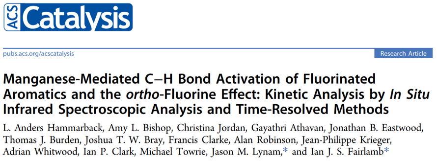 Manganese-Mediated C-H Bond Activation of Fluorinated Aromatics and the ortho-Fluorine Effect